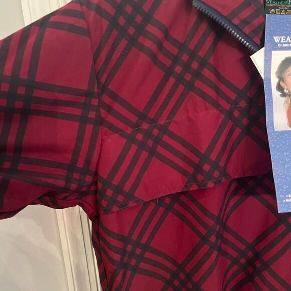 Sunderland of Scotland VintageCygnet Red & Navy Golf Rainwear sz M NWT - Picture 2 of 8